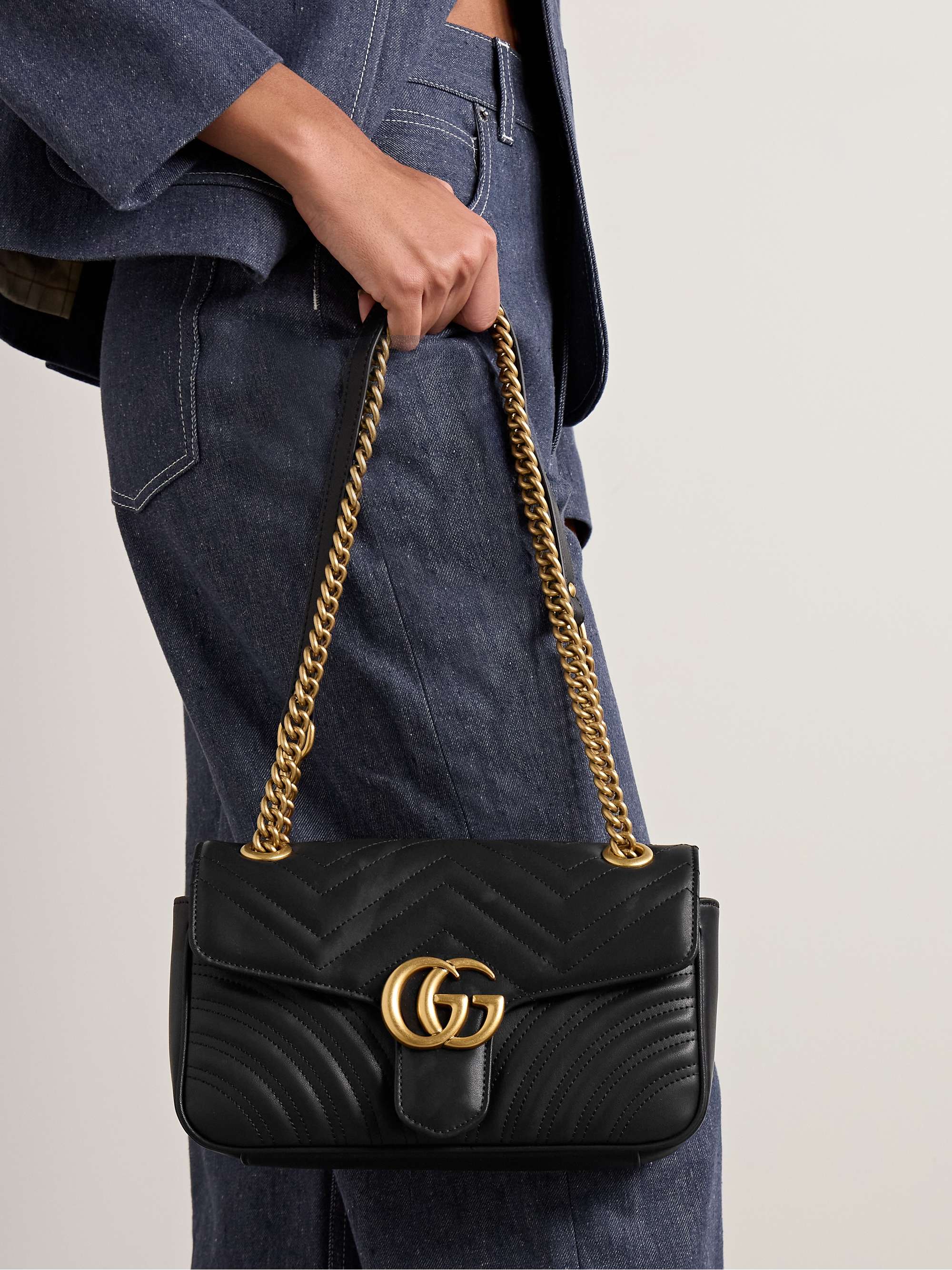 GUCCI GG Marmont 2.0 small quilted leather shoulder bag