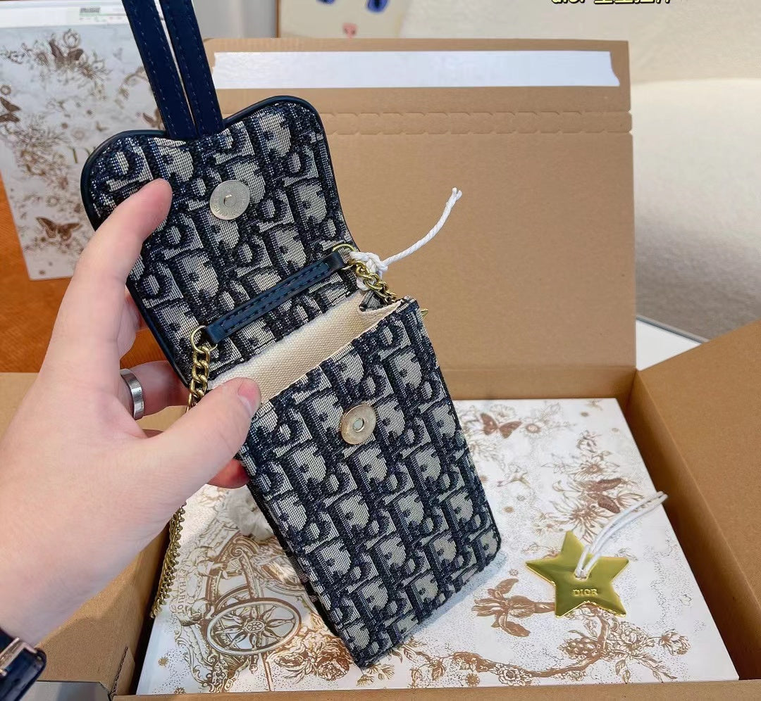 🔥2 個購入すると、最低価格の 1 個が無料になります🔥📱Dior限定版の小さくて絶妙な携帯電話バッグ👝【50%割引+送料無料】 - 画像 (7)