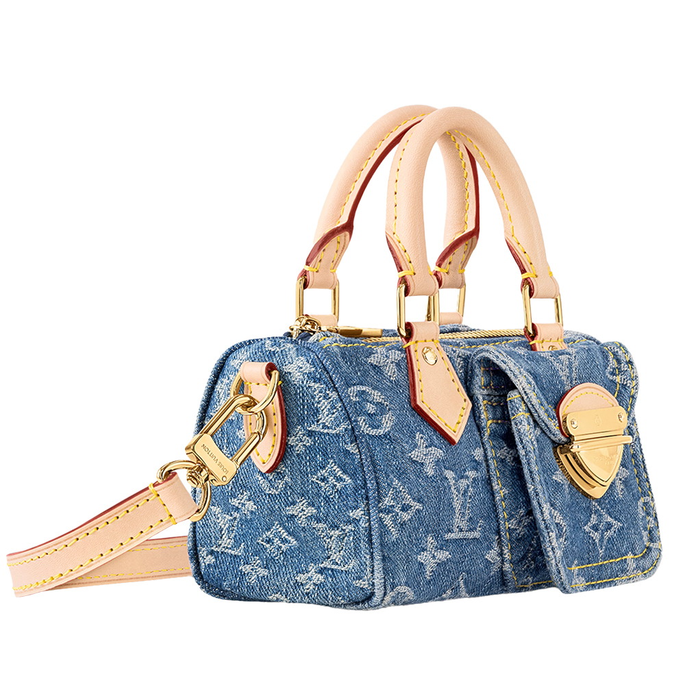 《デニムブルー♪》Louis Vuitton★ナノ・スピーディ M82950 - 画像 (4)