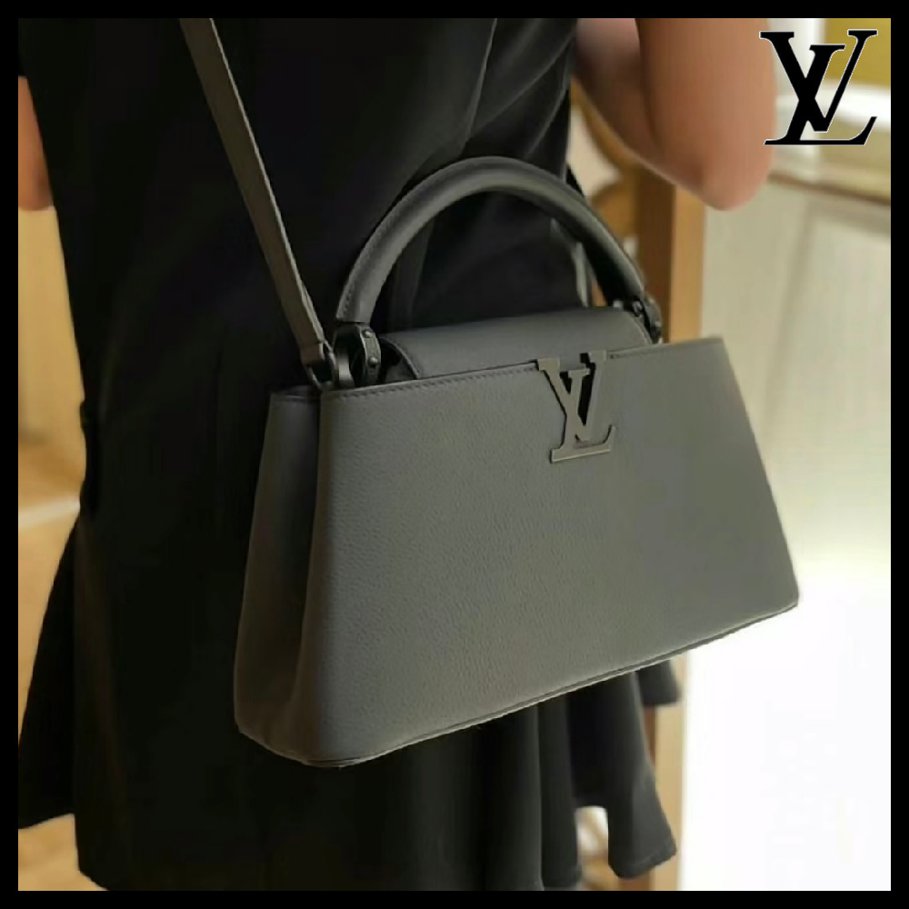 【スタイリッシュに♪】Louis Vuitton★カプシーヌ EW MM M23947 M23948 - 画像 (17)