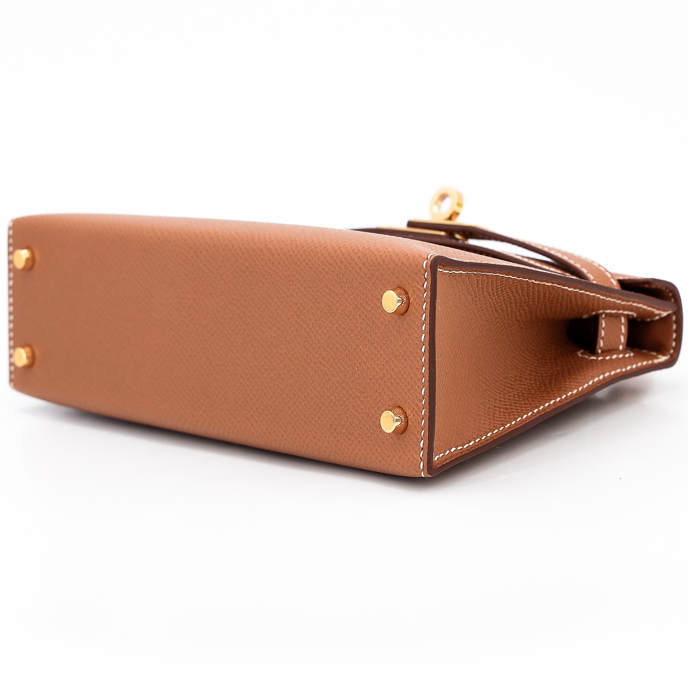 ランク NS 未使用品 HERMÈS エルメス ミニケリー2 ゴールド (37) エプソン ゴールド金具 W刻印 - 画像 (2)