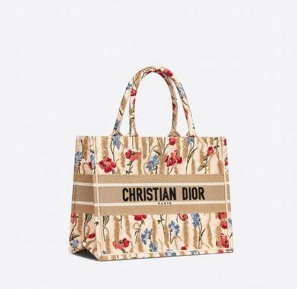 【ディオール】新作!フラワー柄★ディオールブックトートスモールバッグ★ - 画像 (3)