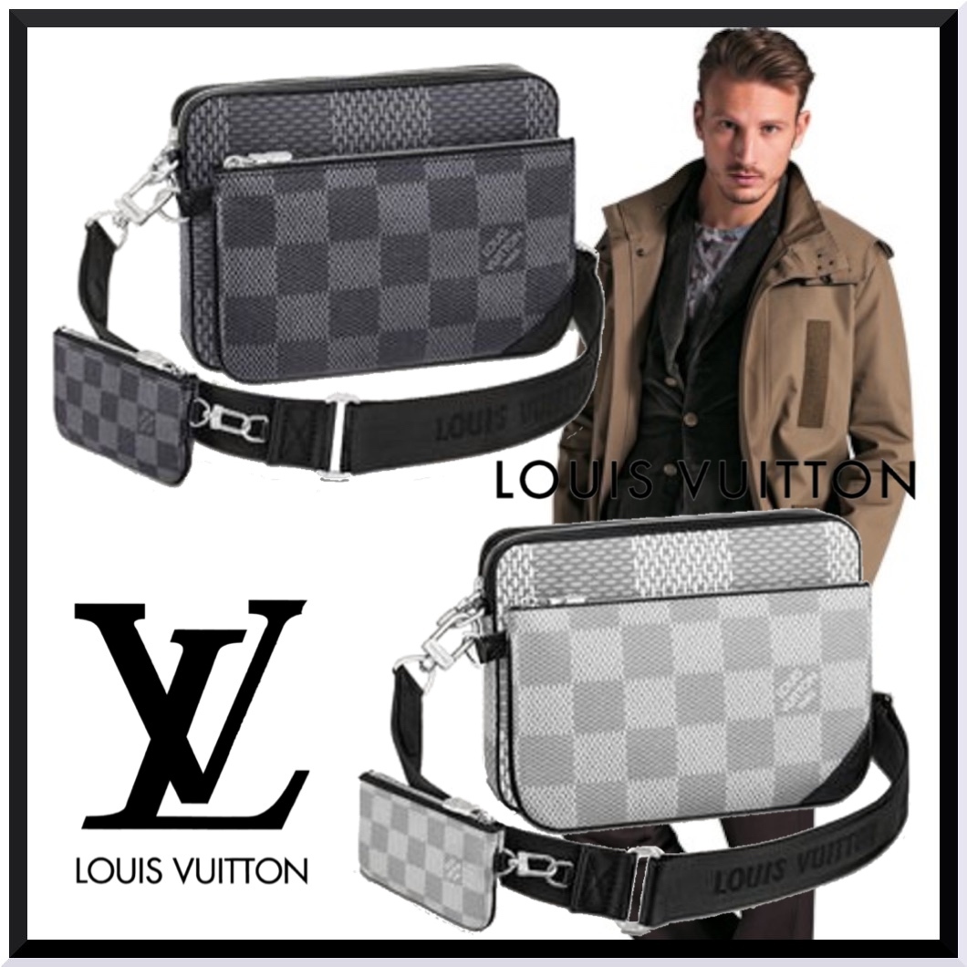 【大人気☆】LouisVuitton×トリオ・メッセンジャー バッグ N50027 N50017