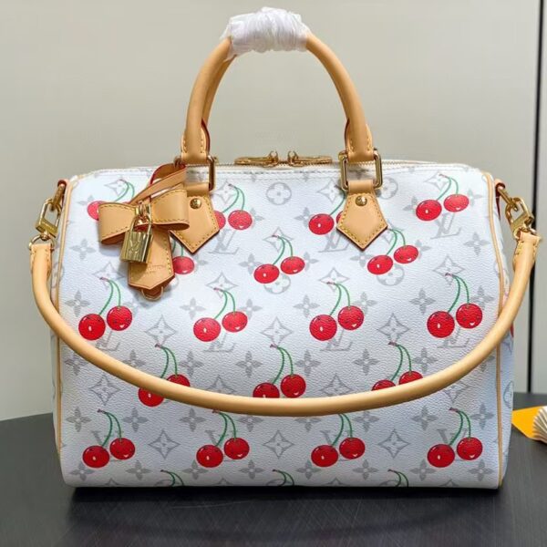 コラボ品【LOUIS VUITTON × 村上隆】スピーディーソフト30ハンドバッグ