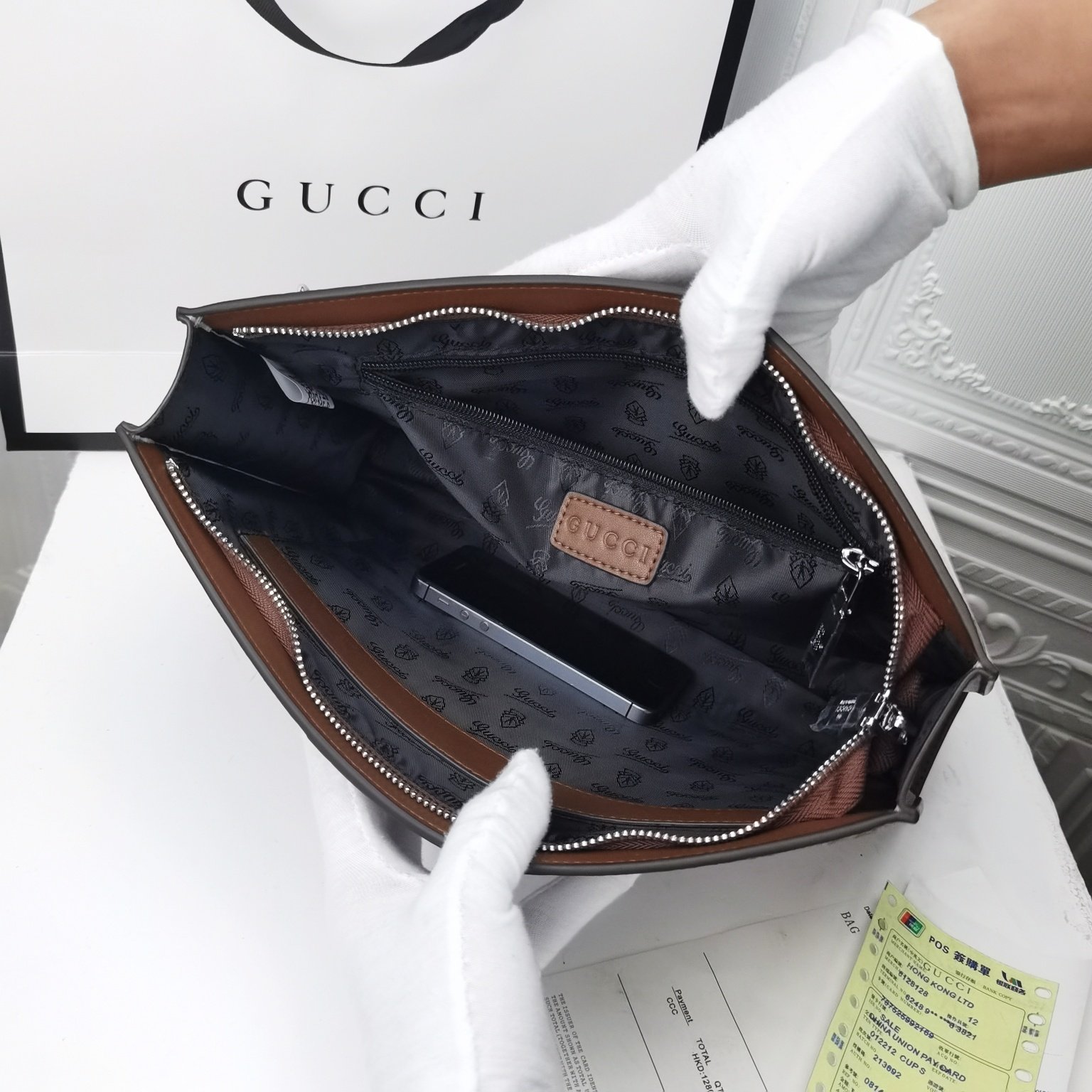 Gucci(グッチ)クラッチバッグ 31.5x24x6cm - 画像 (9)