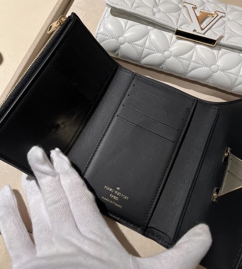 【上品なデザイン♪】Louis Vuitton ポルトフォイユ・カプシーヌ M83666 - 画像 (6)