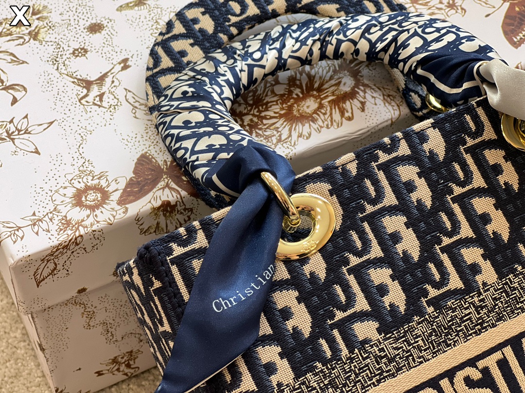 Diorディオールダイアモンドバッグ 21秋冬新作高級立体刺繍 - 画像 (5)