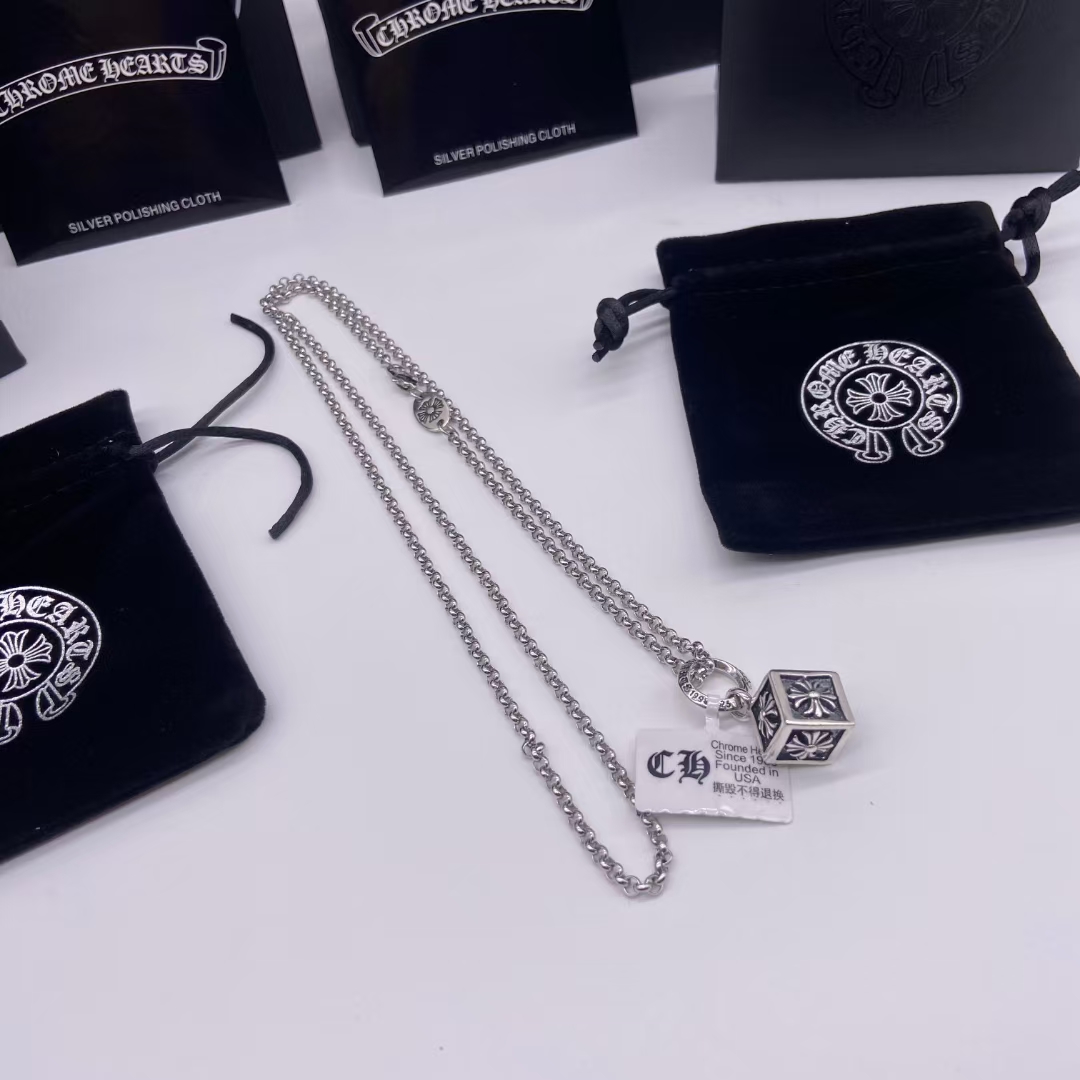 【Chrome Hearts 】クロムハーツ ダイスペンダント ネックレス - 画像 (2)