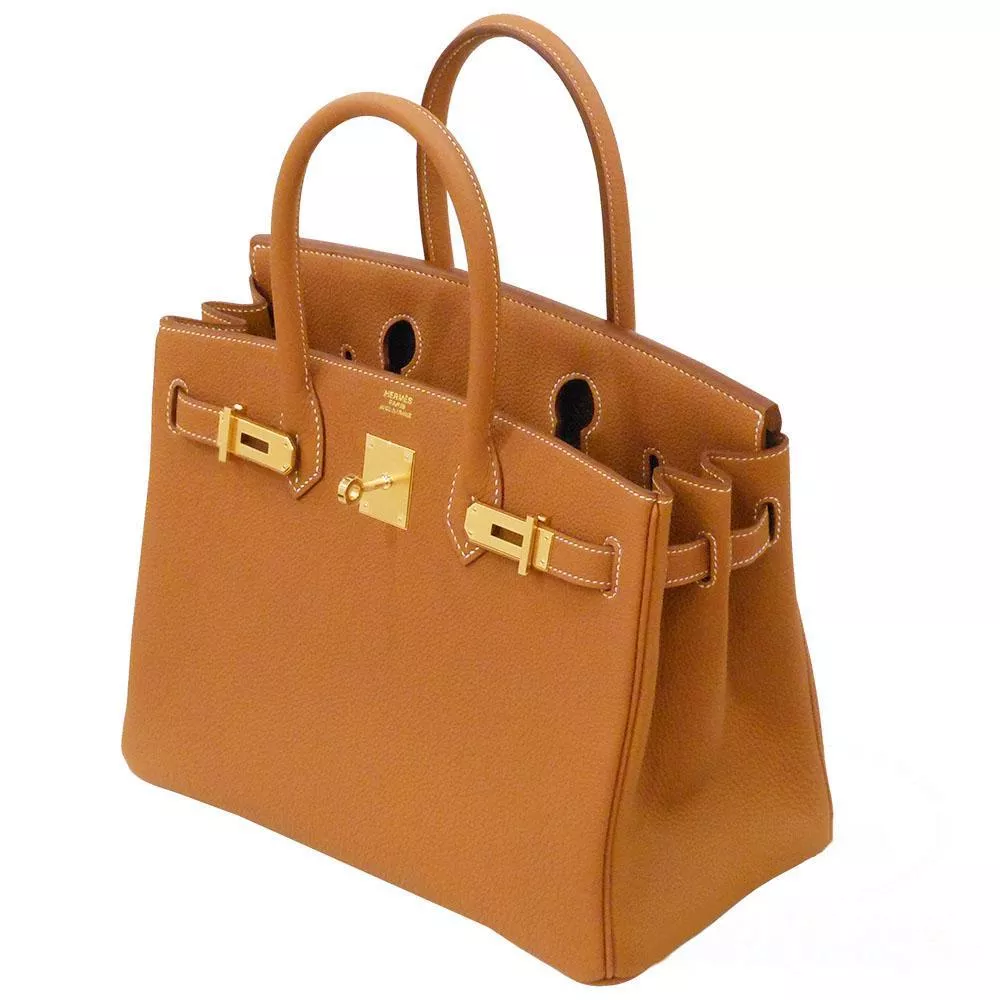 【HERMES】エルメス バーキン 30cm トゴ ゴールド金具 - 画像 (6)