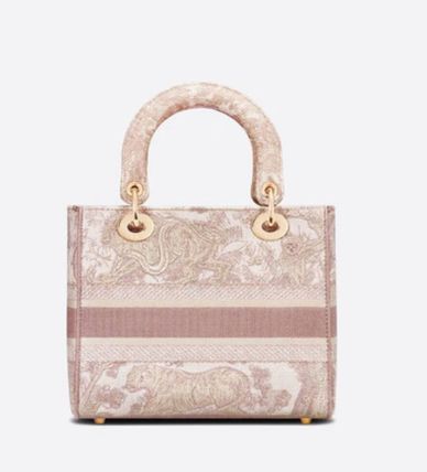 DIOR 2種類★LADY D-LITE ミディアムバッグ★M0565OTDT_M808 - 画像 (11)