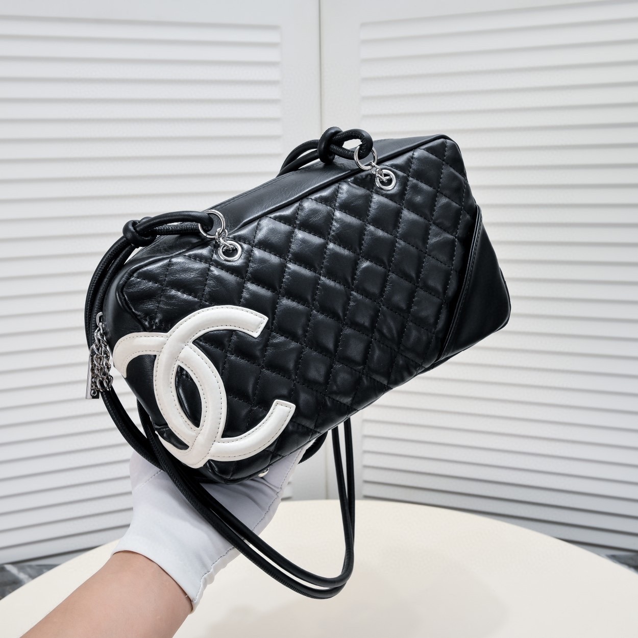 CHANEL BAG 9121 bowling bag - 画像 (5)
