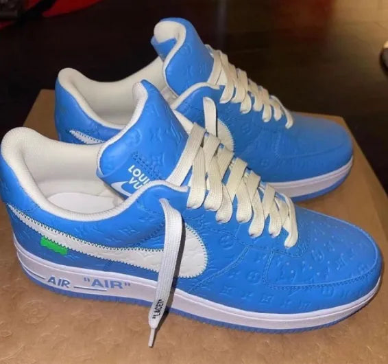 【新商品発売】【今年の新商品】THE LOUIS VUITTON X NIKE AIR FORCE 1【代金引換】七色 - 画像 (10)