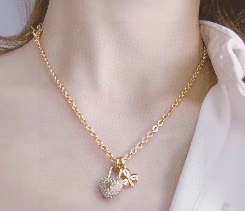 🔥2 個購入すると、最低価格の 1 個が無料になります🔥Dior (ディオール) ネックレス - 画像 (3)