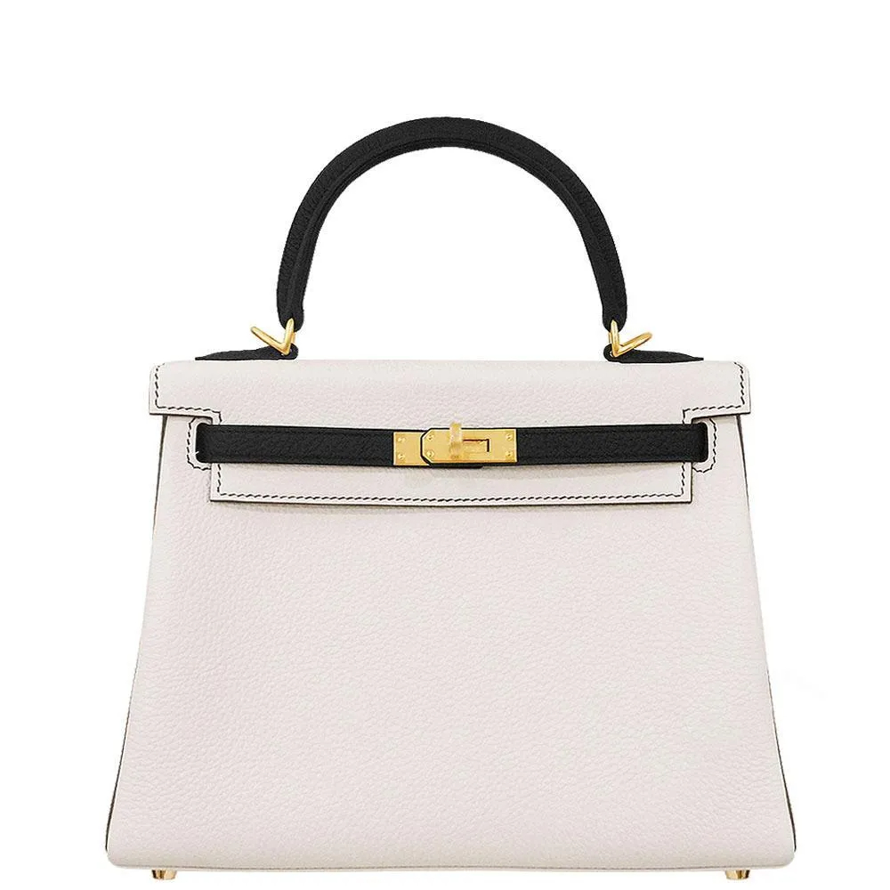 【HERMES】エルメス ケリー 25CM トゴ マットゴールド金具 - 画像 (6)