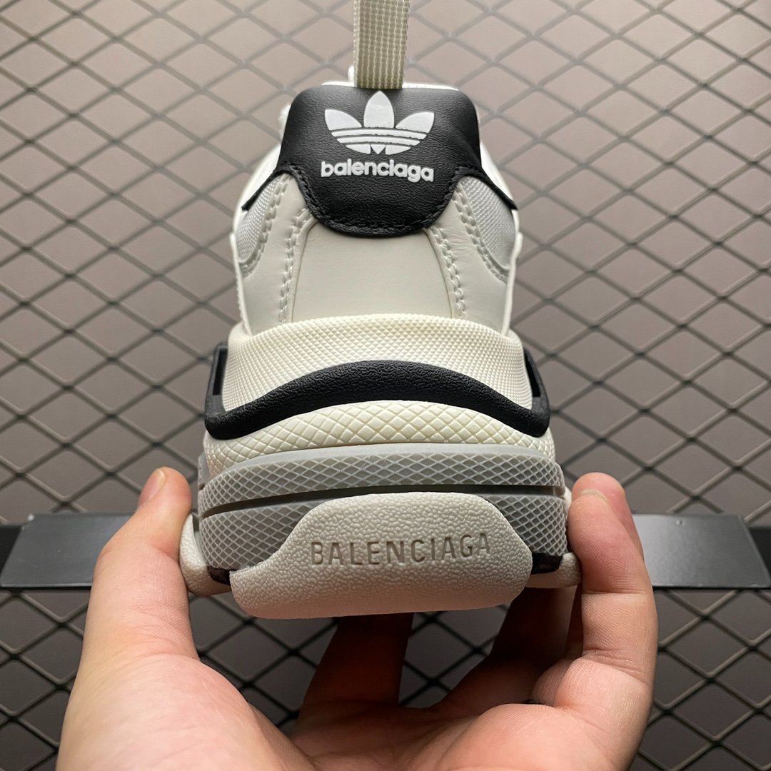 adidas × Balenciaga Triple S White(710021W2ZB9112) - 画像 (6)