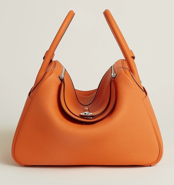 【希少! リンディ 30】HERMES Lindy ショルダー 金具ゴールド - 画像 (2)