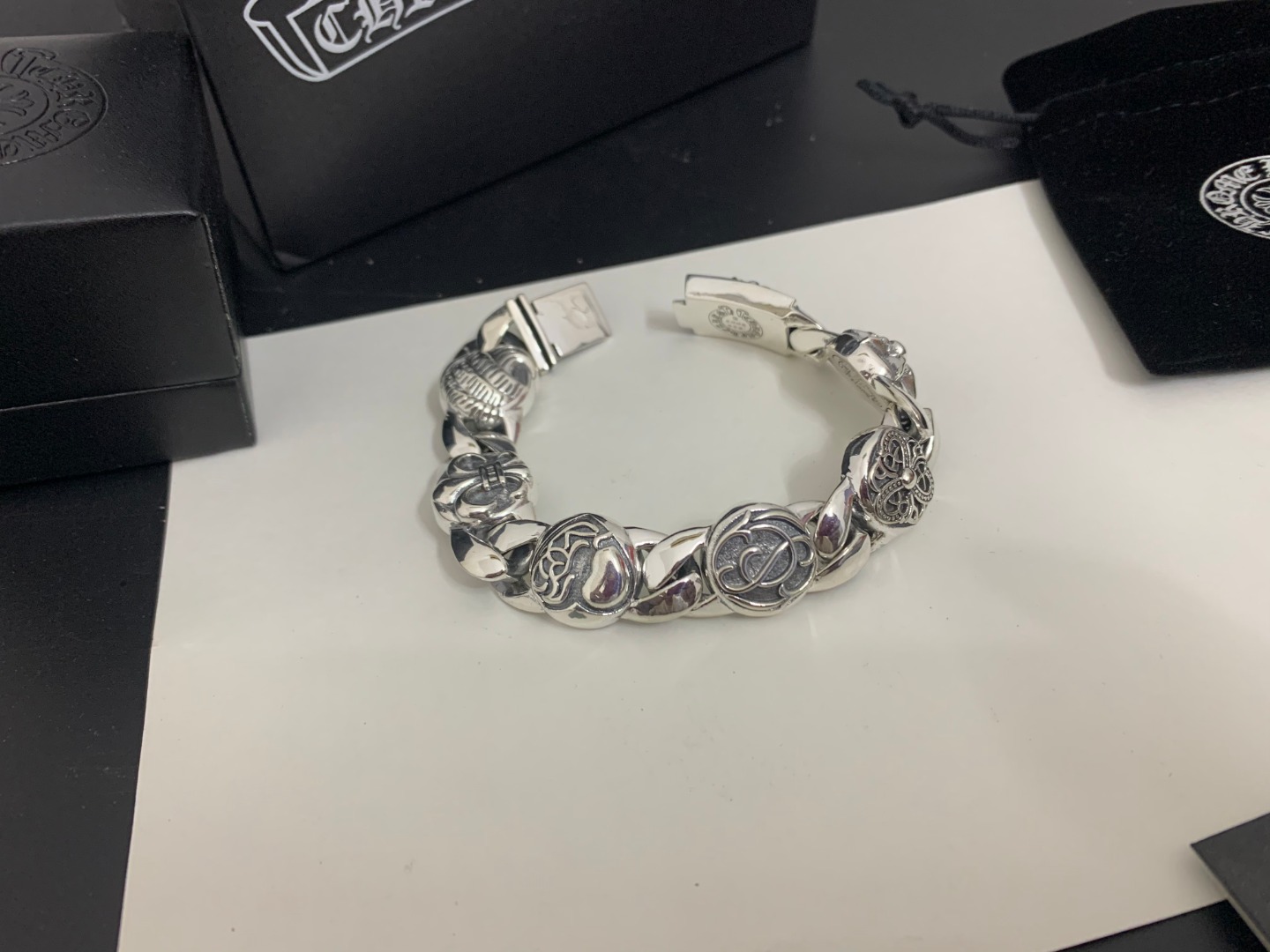 【 CHROME HEARTS 】ブレスレット、ファッションシンプルなスタイル - 画像 (3)