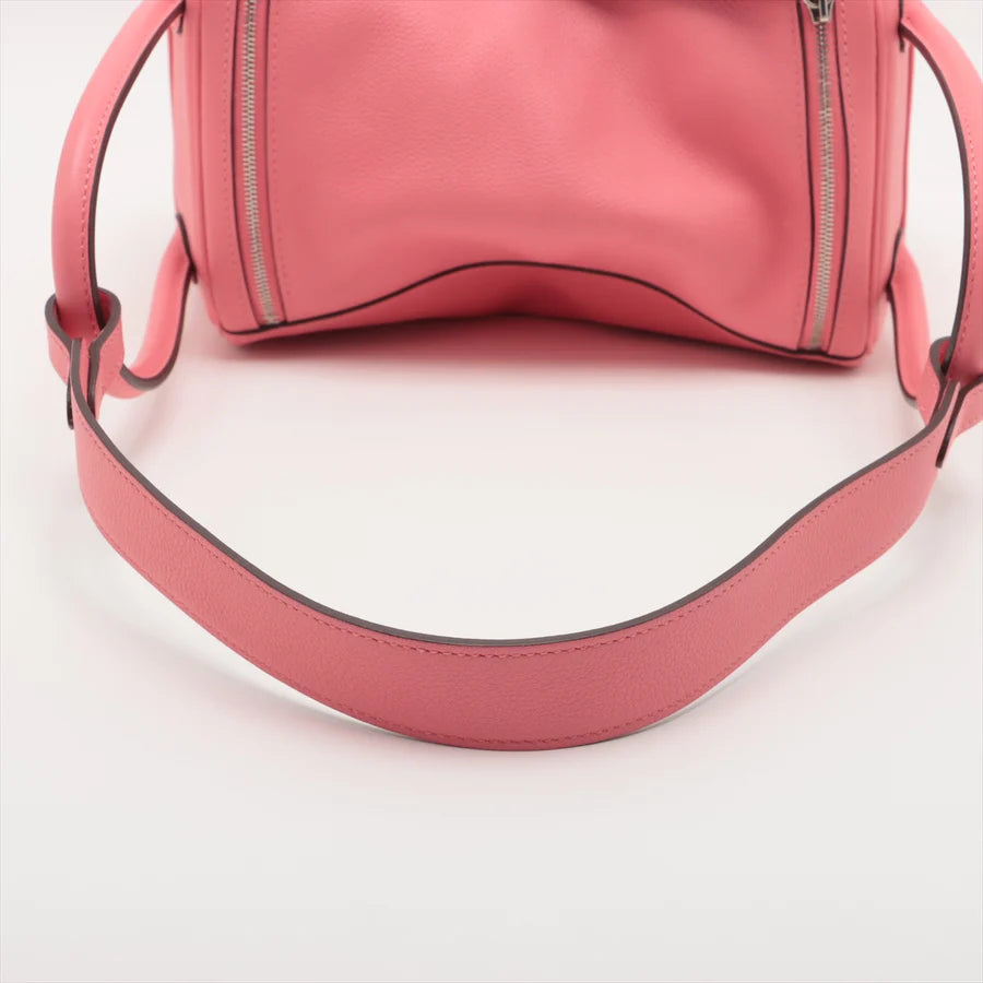 エルメス リンディ26 エバーカラー ローズアザレ シルバー金具 - 画像 (4)