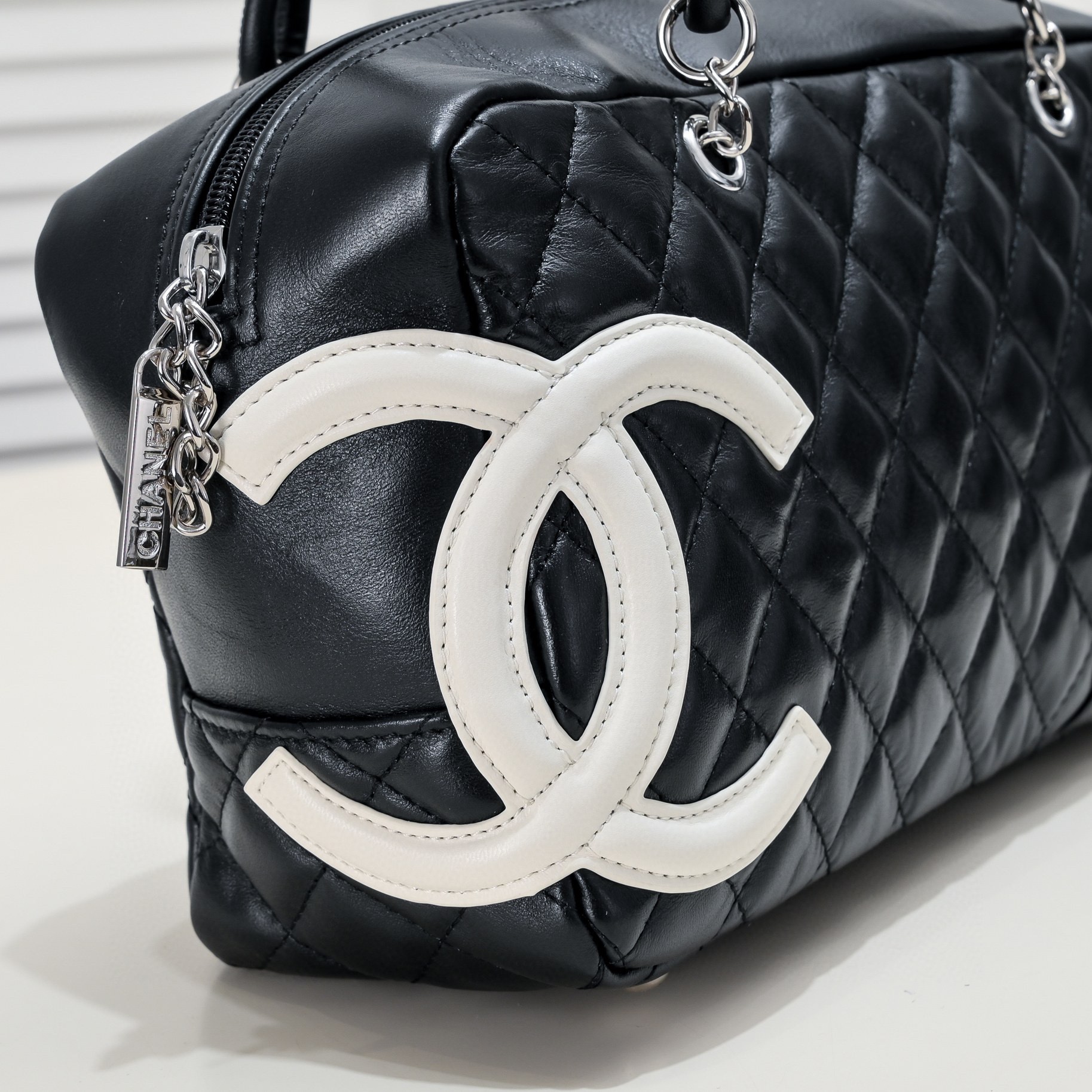 CHANEL BAG 9121 bowling bag - 画像 (6)