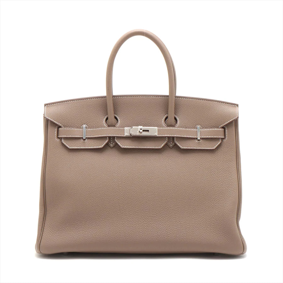 エルメス バーキン35 トゴ エトゥープ シルバー金具