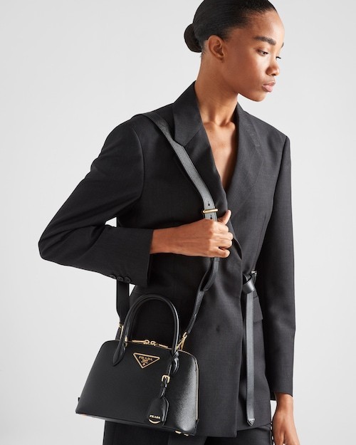 ★PRADA直営店★プロムナード サフィアーノ レザーバッグ - 画像 (7)