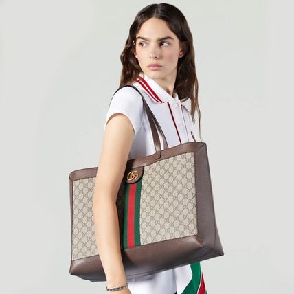 【国内発送 直営店レシート付】GUCCI オフィディア トートバッグ - 画像 (4)