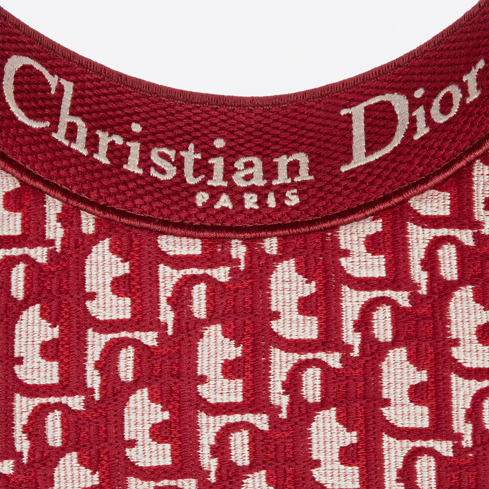 【DIOR】夏のお洒落に!上品なロゴ刺繍入りD-OBLIQUEバイザー - 画像 (5)