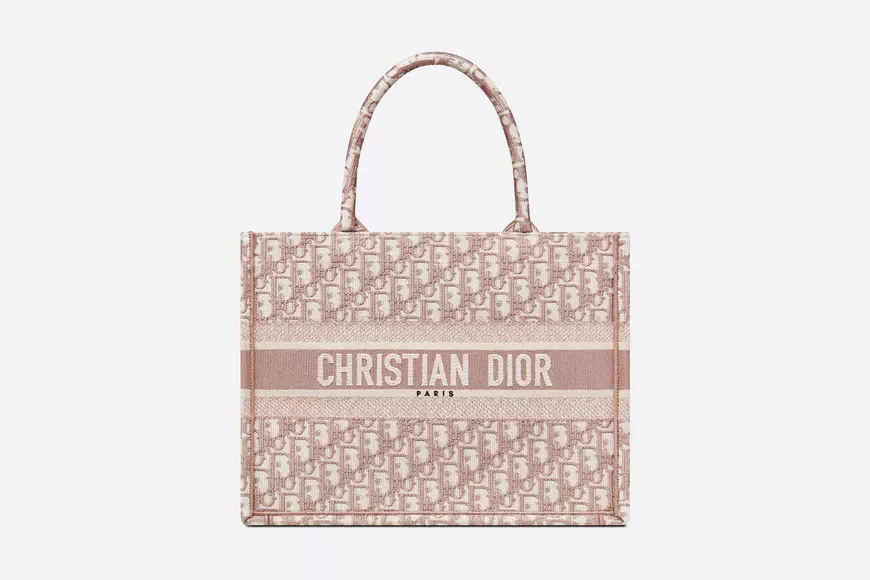 激安卸値で販売!【DIOR】【新作★即納!】 DIOR BOOK TOTE トートバッグ ピンク 関税込【バッグ】 - 画像 (3)