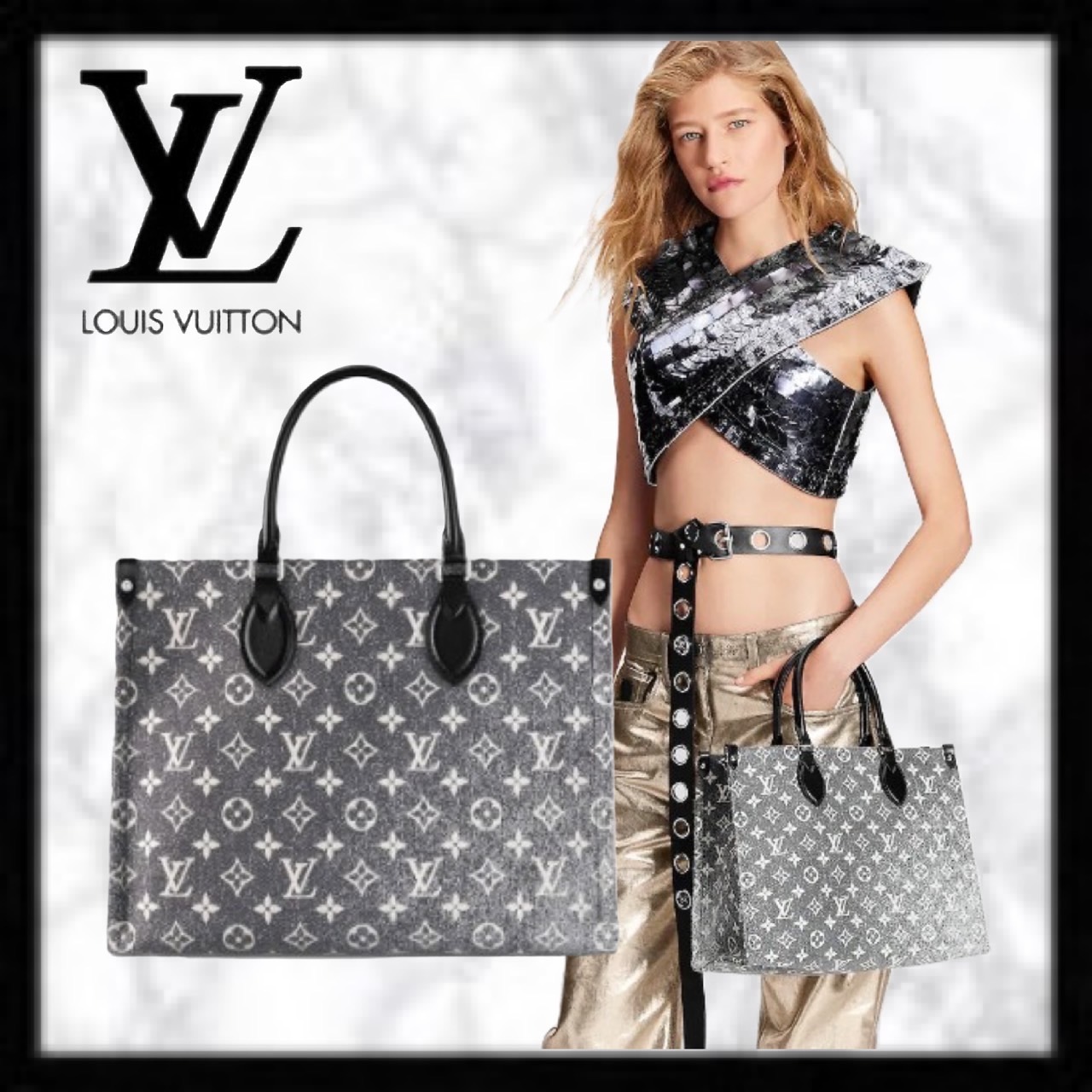 【大容量】Louis Vuitton ルイヴィトン オン ザ ゴー MM バッグ