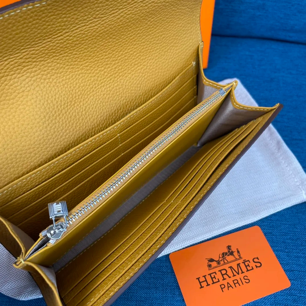 HERMÈS 長財布 11カラー 22X11CM - 画像 (17)