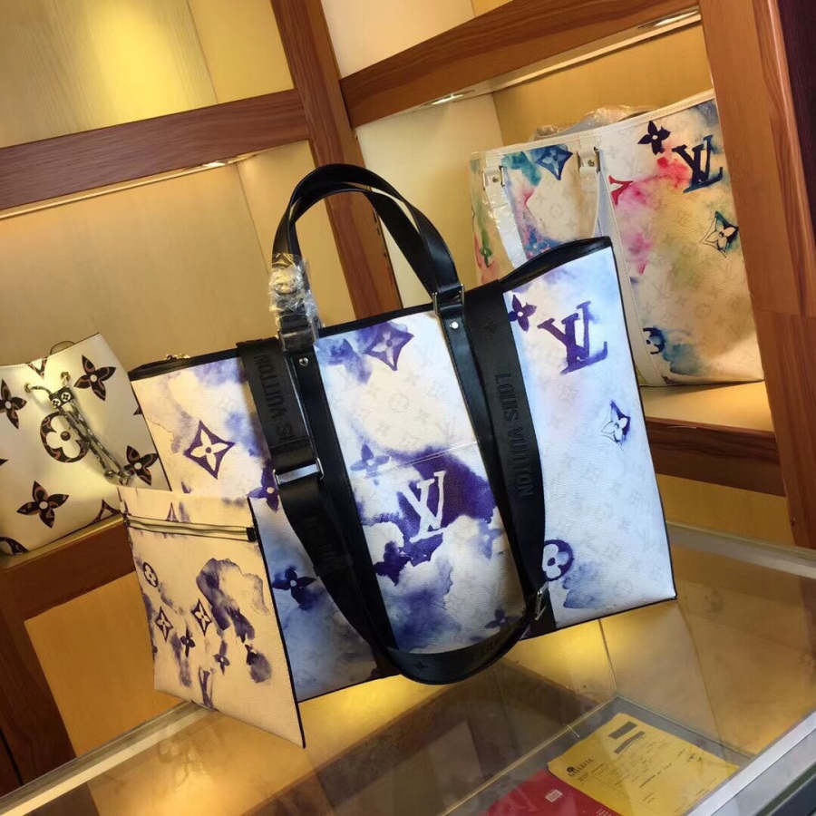 LVルイヴィトンNEWTOTEラージハンドバッグ - 画像 (4)