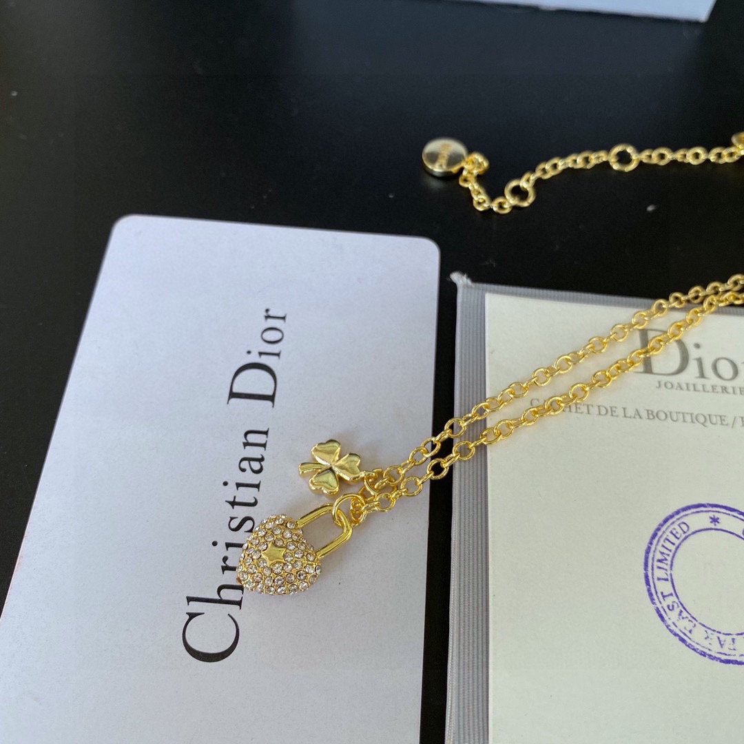 🔥2 個購入すると、最低価格の 1 個が無料になります🔥Dior (ディオール) ネックレス - 画像 (4)