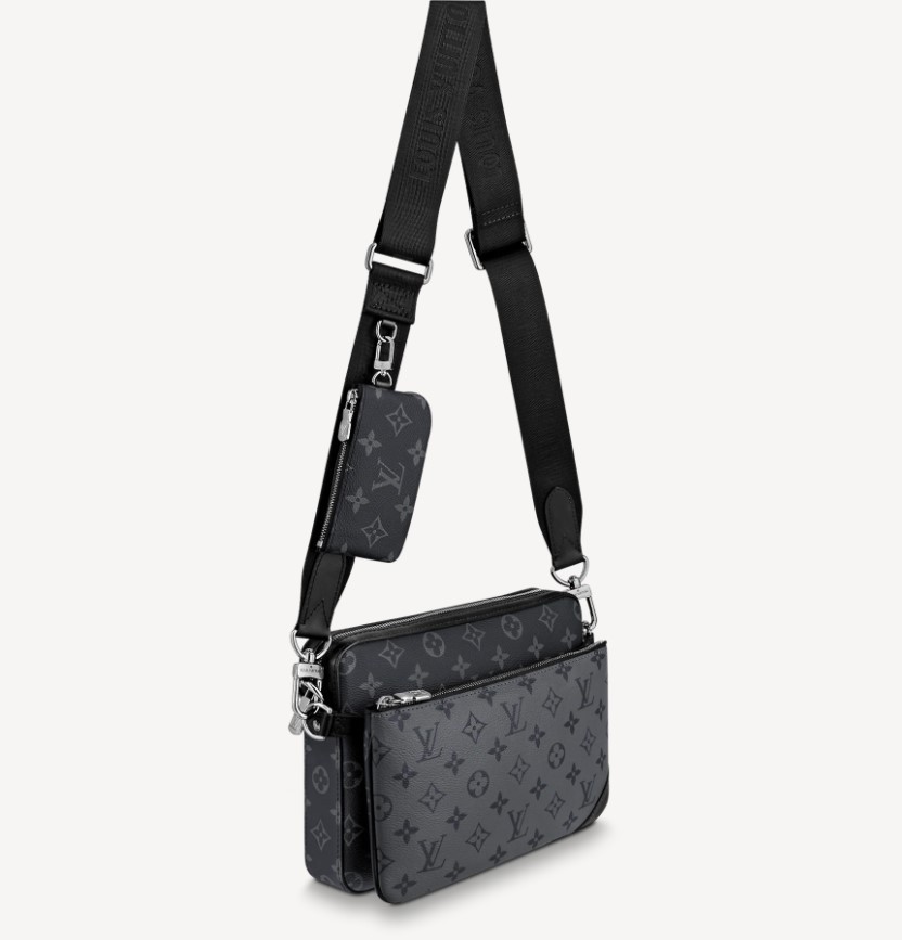ルイヴィトン★最新作M69443 トリオ・メッセンジャーバッグ★関税込み - 画像 (9)