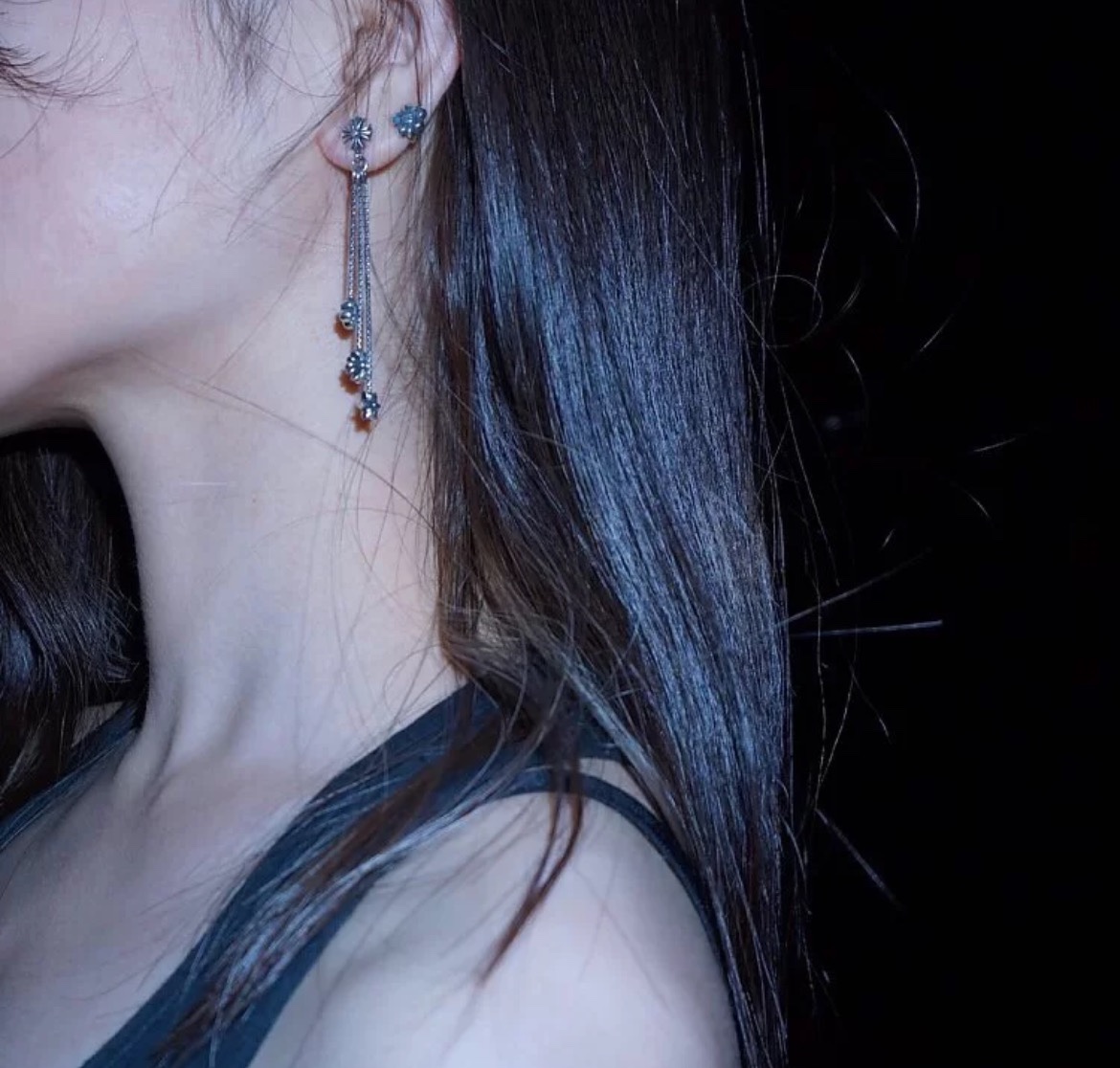 【CHROME HEARTS】 クロムハーツ ファッションスタイルのイヤリング - 画像 (6)