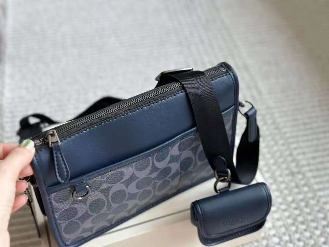 Coach コーチ メンズ ショルダー バックパック 25*16 - 画像 (8)