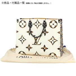 ルイヴィトン ルイヴィトン オンザゴーGM トートバッグ モノグラムジャイアント LV ジャングル アニマル M44675 新品 - 画像 (7)