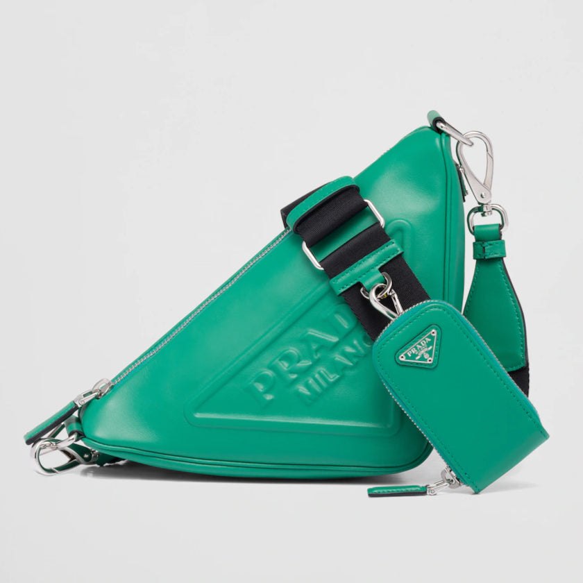 累積売上第1位☆新作☆ プラダ PRADA トライアングル レザーショルダーバッグ - 画像 (23)