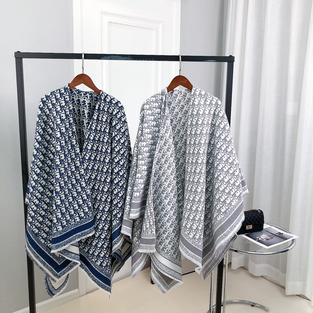 Dior ディオール🗻𝐃𝐢𝐨r 140*140 正方形タオル - 画像 (9)