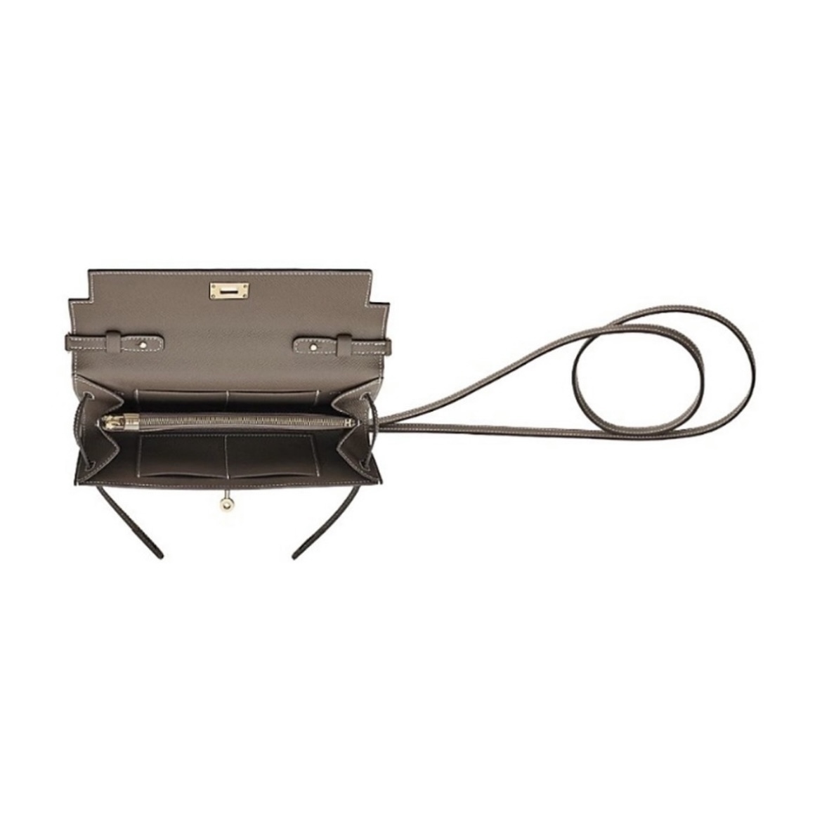 【上品シンプル】HERMES ケリー トゥ ゴー バッグ - 画像 (5)