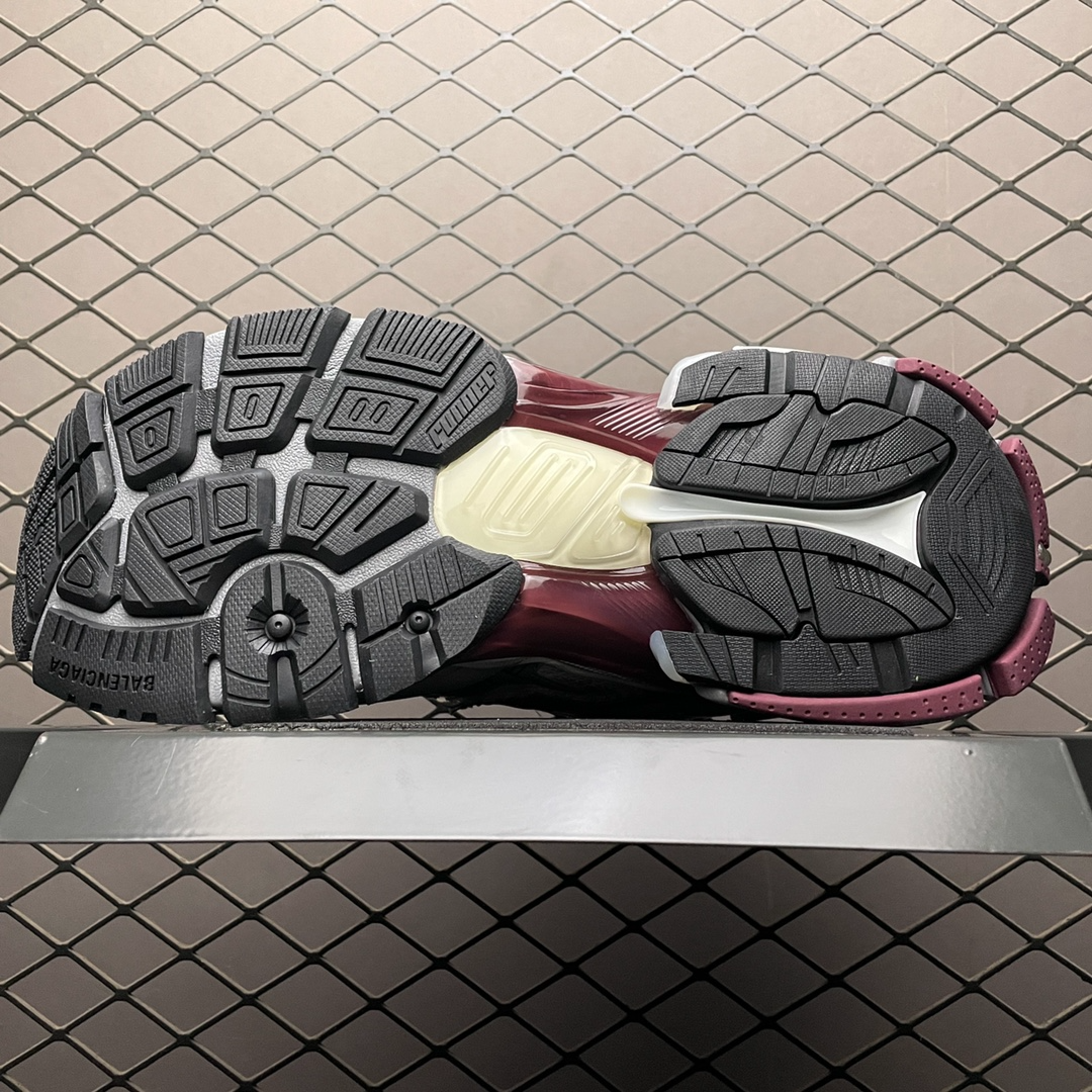 Balenciaga Runner White/Dark Red (677403W3RB39069) - 画像 (8)