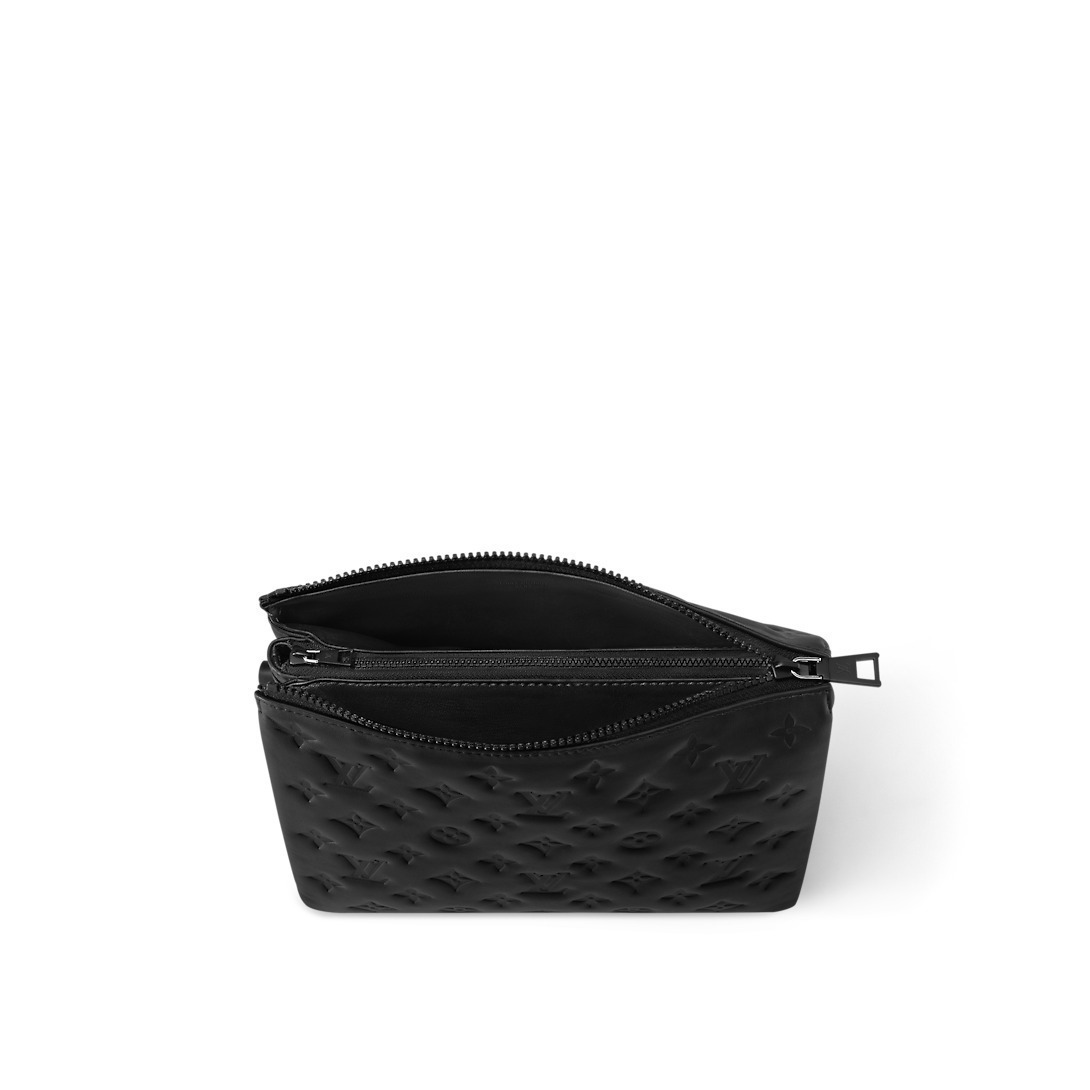 【高級感溢れるブラック☆】Louis Vuitton クッサン PM M11370 - 画像 (4)