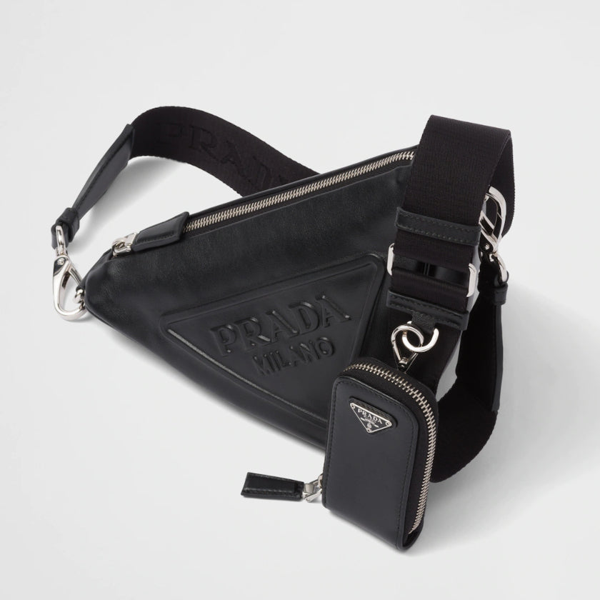 累積売上第1位☆新作☆ プラダ PRADA トライアングル レザーショルダーバッグ - 画像 (7)