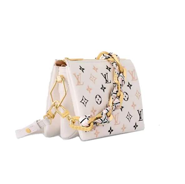 【LOUIS VUITTON】LV2023新品COUSSIN BB ショルダーバッグ斜め掛けバッグゴールドチェーン - 画像 (5)