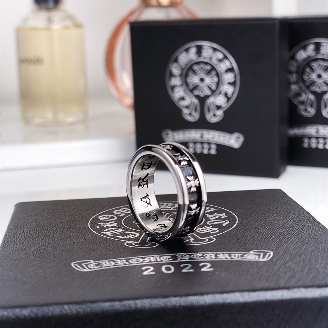 Chrome Hearts(クロムハーツ)クロスカービングリング - 画像 (9)