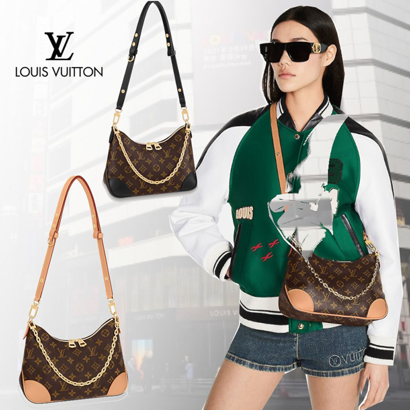 完全必至 LouisVuitton ハンドバック モノグラムブーローニュ NM - 画像 (2)