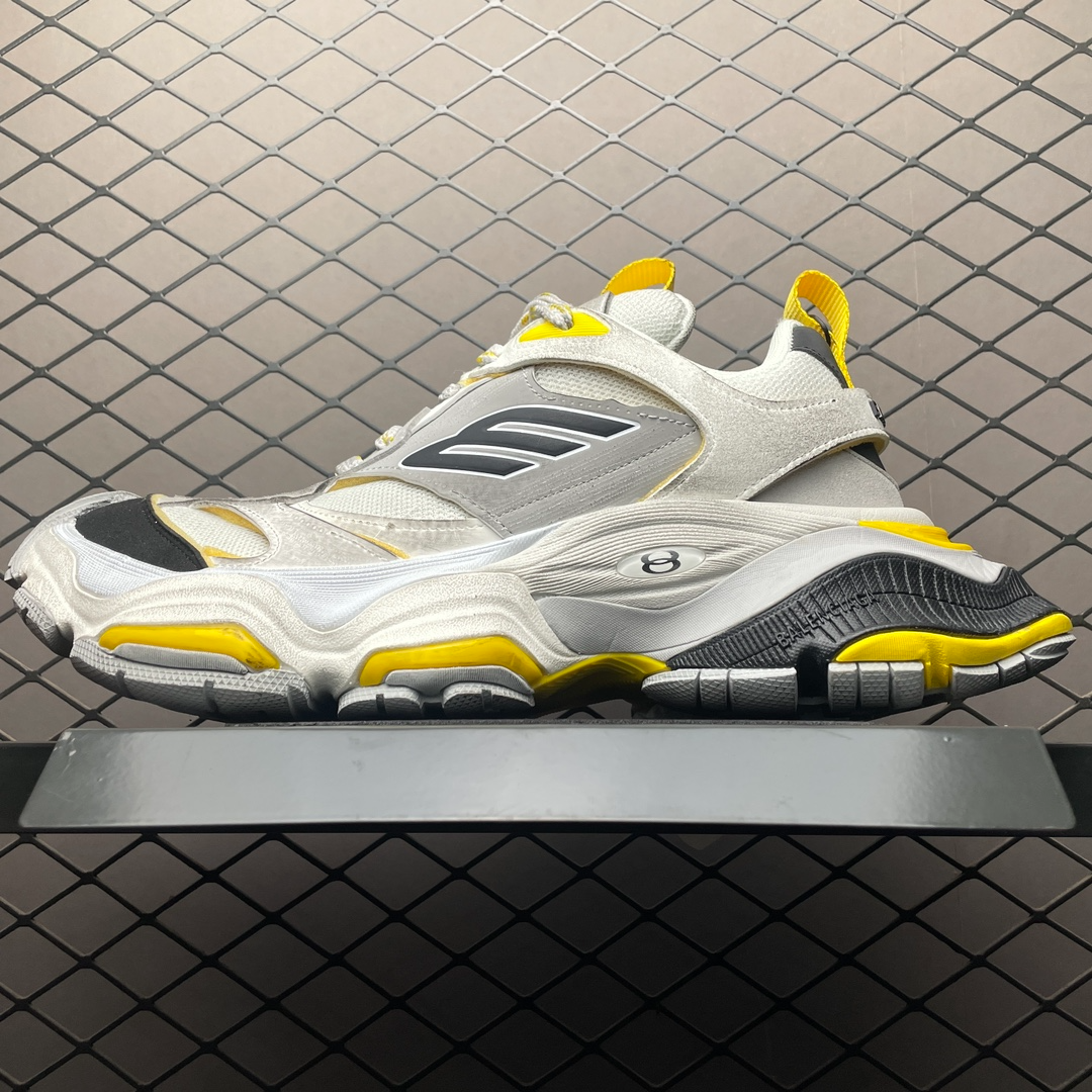 Balenciaga Cargo Sneaker Exclusive Release Gray/Black/Yellow(784341W2MV11170) - 画像 (2)
