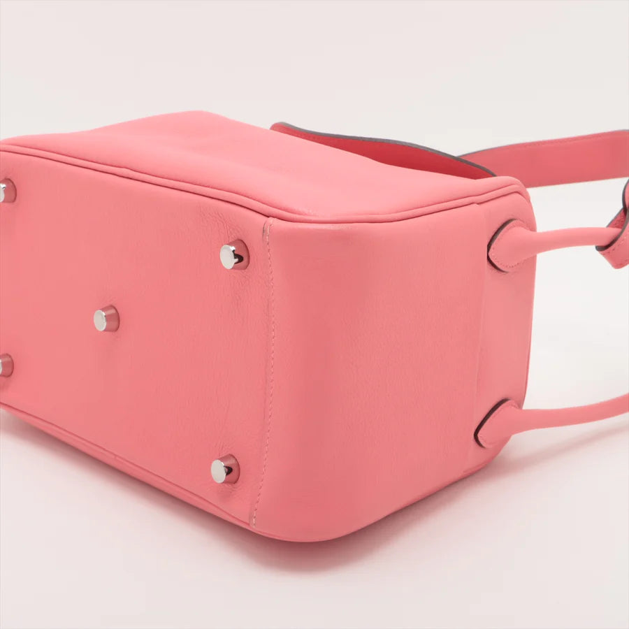 エルメス リンディ26 エバーカラー ローズアザレ シルバー金具 - 画像 (8)