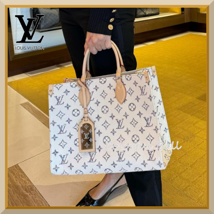 【エレガント】Louis Vuitton オンザゴー MM トートバッグ M24708 - 画像 (2)