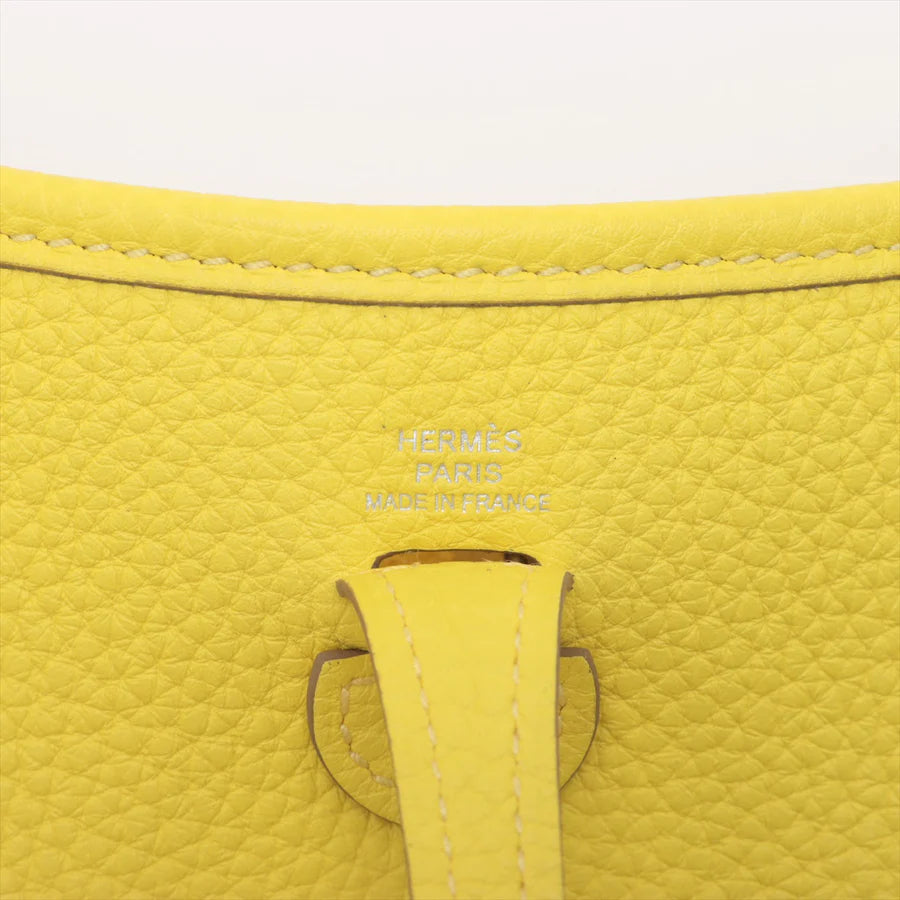 エルメス エブリンTPM トリヨンクレマンス ライム シルバー金具 - 画像 (4)