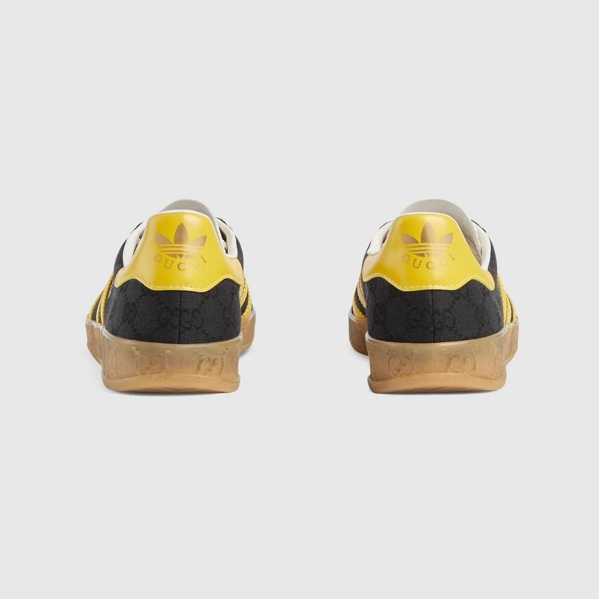 GUCCI × adidas Gazelle “Core Black/Yellow” - 画像 (7)